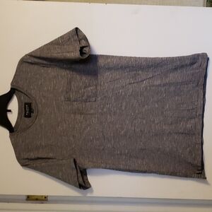 Grey & White PacSun Pocket T-shirt